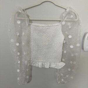 BRAND NEW IDEM DITTO WHITE TOP